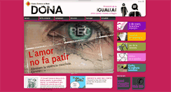 Desktop Screenshot of dona.ccbages.cat